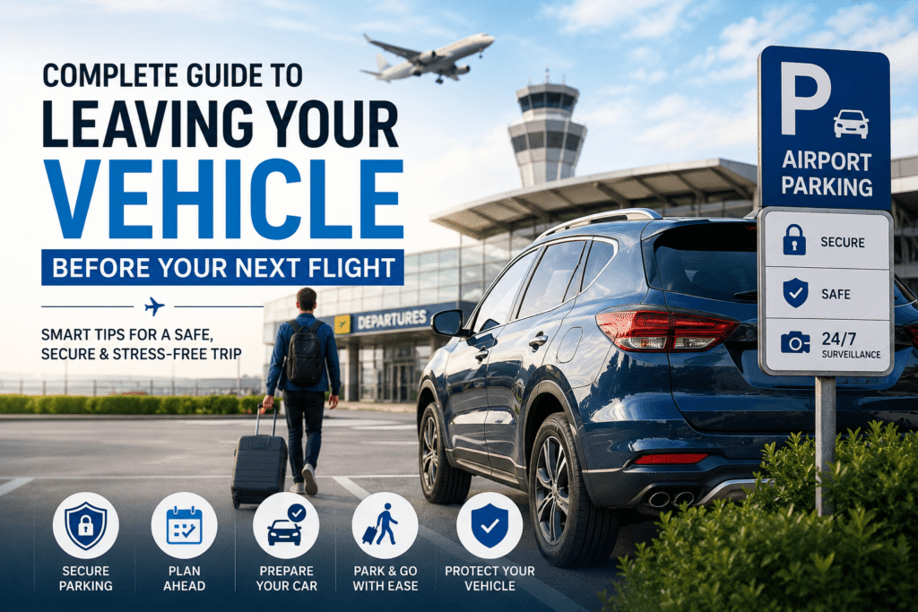 Complete Guide to Leaving Your Vehicle Before Your Next Flight